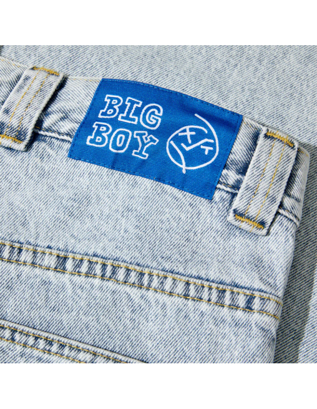 Polar Skate Co Big Boy Pants - Light Blue - Heren Broeken  - Cover Photo 5