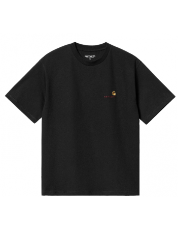 Carhartt WIP W' American Script T-shirt - Black - Dames T-Shirt - Miniature Photo 1