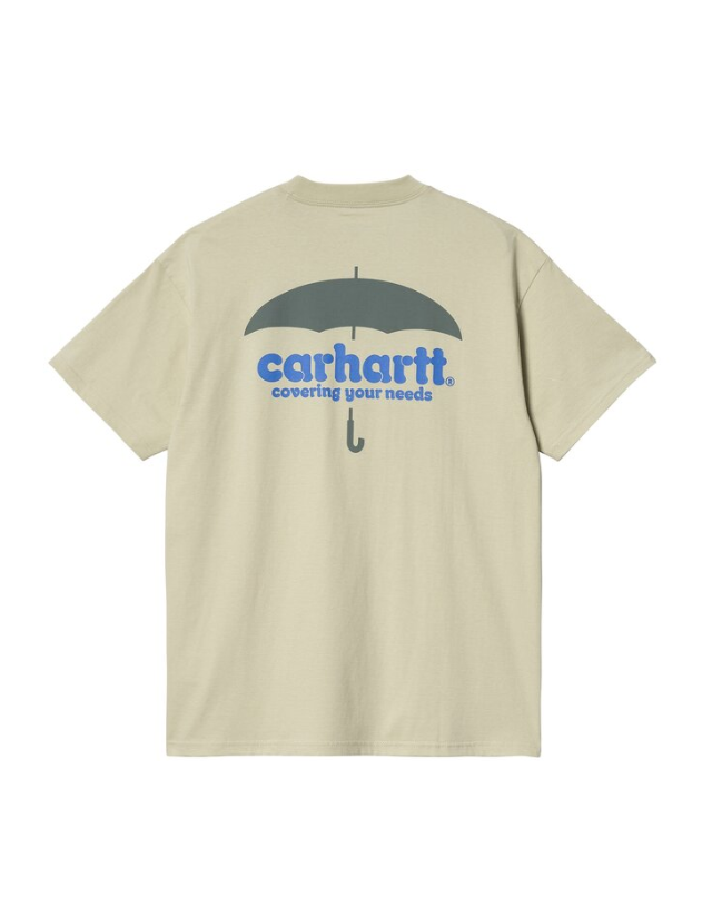 Carhartt Wip Covers T-Shirt - Beryl - T-Shirt Homme  - Cover Photo 1