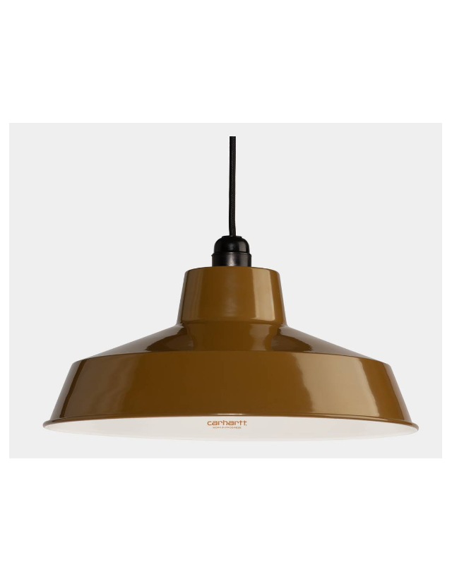 Carhartt Wip Script Lamp Shade Stainless Iron - H Brown - Gadget  - Cover Photo 1