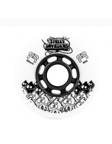 Fr Skates Street Invaders Wheels 4pack - 80mm / 84a - Product Photo 2