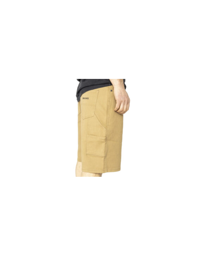 Nnsns Clothing Yeti Short - Beige Superstretch Canvas - Shorts  - Cover Photo 1