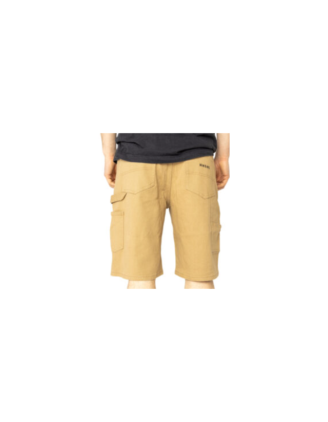 Nnsns Clothing Yeti Short - Beige Superstretch Canvas - Shorts  - Cover Photo 3