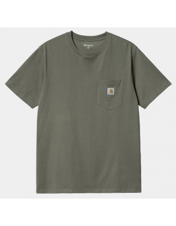 Carhartt Wip S/S Pocket T-Shirt - Smoke Green - Product Photo 1