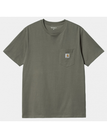 Carhartt WIP S/S Pocket T-shirt - Smoke Green - T-Shirt Homme - Miniature Photo 1