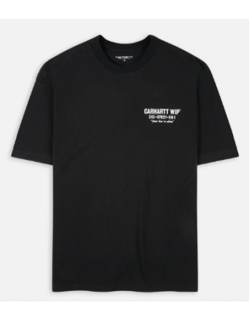 Carhartt Wip Less Troubles T-Shirt - Black - Product Photo 2
