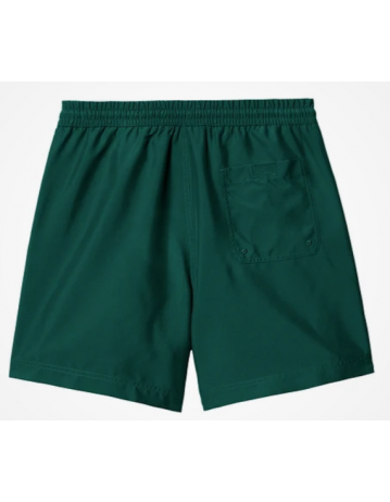 Carhartt Wip Chase Swim Trunks - Chervil / Gold - Product Photo 1