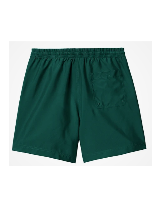 Carhartt Wip Chase Swim Trunks - Chervil / Gold - Maillot  - Cover Photo 1