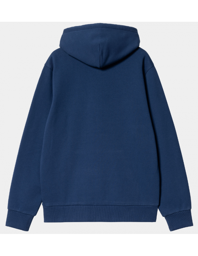 Carhartt Wip Hooded Script Embroidery - Elder / White - Sweat Homme  - Cover Photo 2