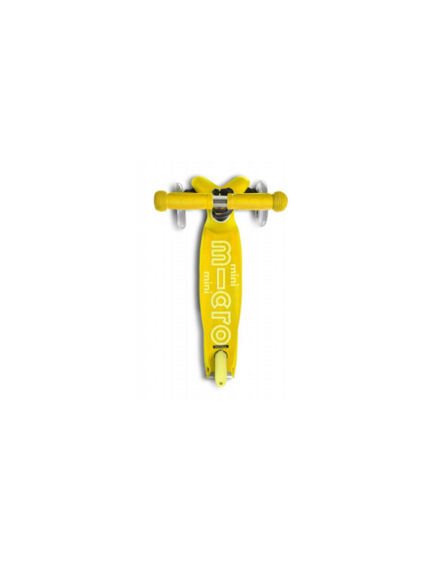Mini Micro Scooter Deluxe Led Yellow - Scooter  - Cover Photo 2