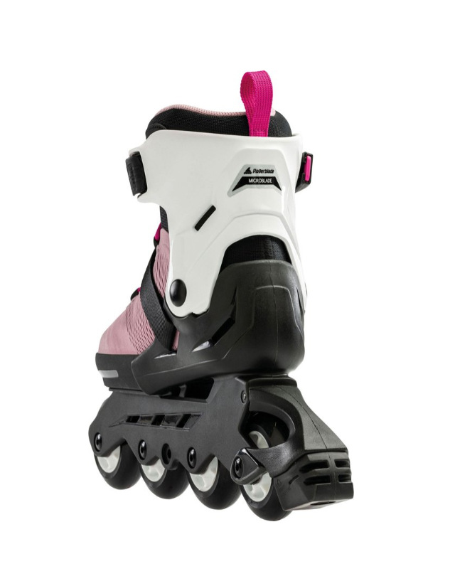 Rollerblade Microblade Youth - Pink / White - Childrens Rollerblades  - Cover Photo 4