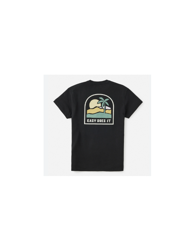 Katin Usa Ortega T-Shirt - Black Wash - T-Shirt Homme  - Cover Photo 1