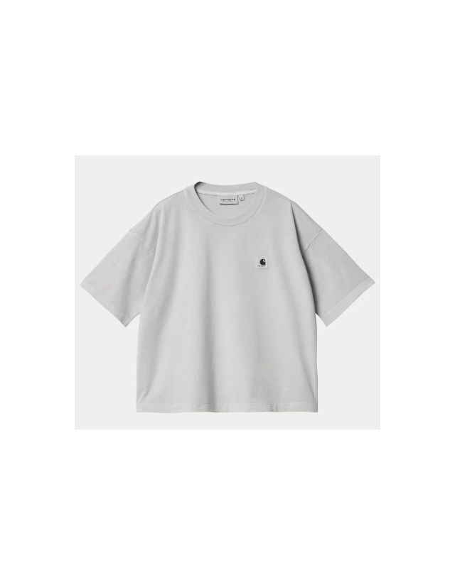 Carhartt Wip Nelson T-Shirt - Sonic Silver - Dames T-Shirt  - Cover Photo 1