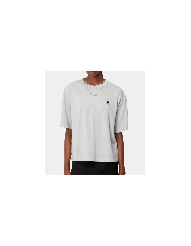 Carhartt Wip Nelson T-Shirt - Sonic Silver - Damen T-Shirt  - Cover Photo 2