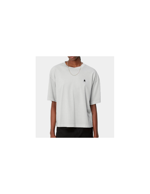 Carhartt Wip W' Nelson T-Shirt - Sonic Silver - Damen T-Shirt  - Cover Photo 2