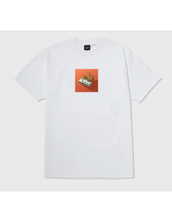 HUF Gecko S/S Tee - White - T-Shirt Voor Heren - Miniature Photo 1