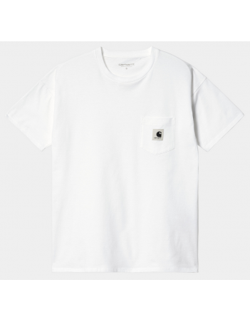 Carhartt WIP W' Pocket T-shirt - White - T-Shirt Femme - Miniature Photo 2