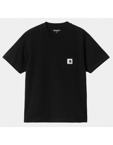 Carhartt Wip W' Pocket T-Shirt - Black - Product Photo 1