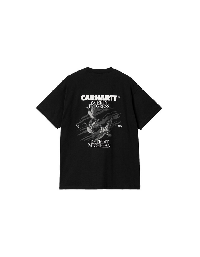 Carhartt Wip Duck T-Shirt - Black - T-Shirt Voor Heren  - Cover Photo 2