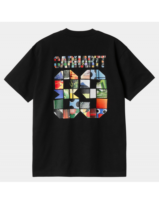 Carhartt Wip Machine 89 T-Shirt - Black - Men's T-Shirt  - Cover Photo 2