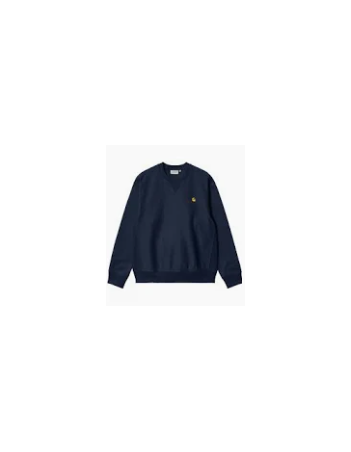 Carhartt WIP American Script Sweat - Air Force Blue - Sweatshirt Voor Heren - Miniature Photo 1