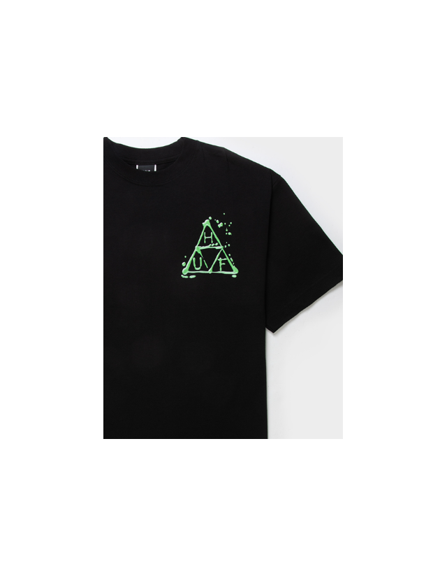 Huf Wet & Wild S/S Tee - Black - Men's T-Shirt  - Cover Photo 2