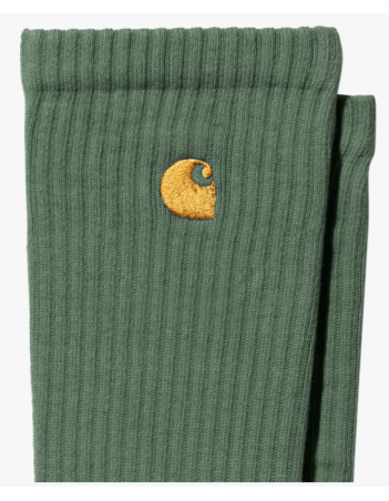 Carhartt WIP Chase socks - Duck Green / Gold - Sokken - Miniature Photo 2