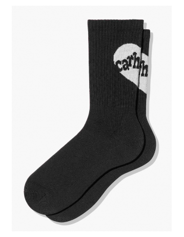 Carhartt Wip Amour Socks - Black / White - Product Photo 1