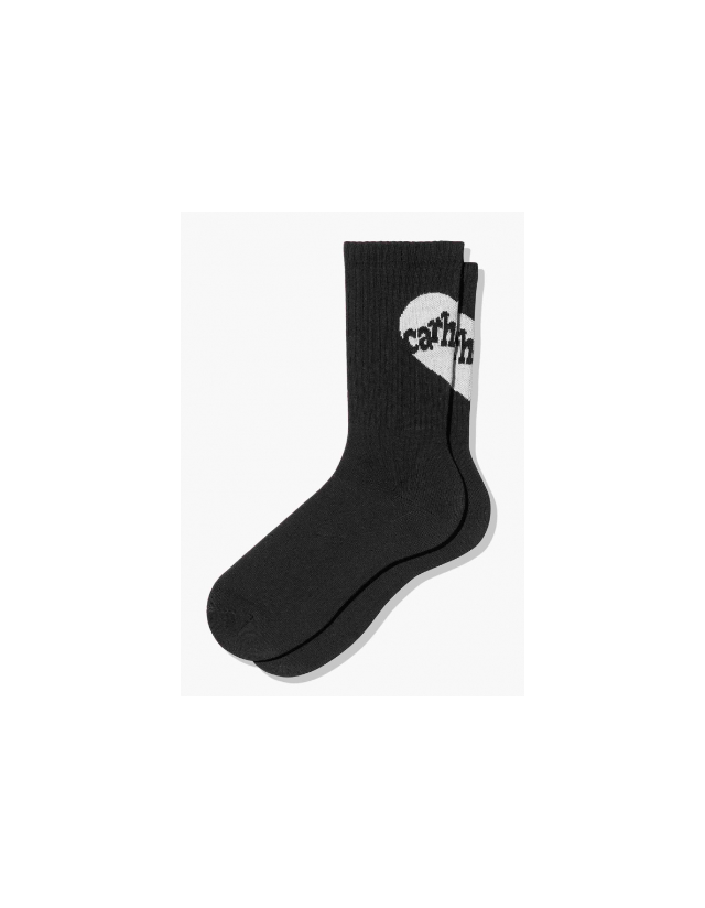 Carhartt Wip Amour Socks - Black / White - Socken  - Cover Photo 1