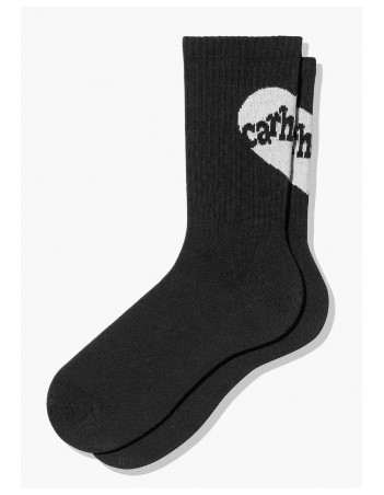 Carhartt WIP Amour socks - Black / White - Socken - Miniature Photo 1