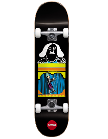 Almost Puppet Master FP Complète 8.125'' - Black - Skateboard - Miniature Photo 1