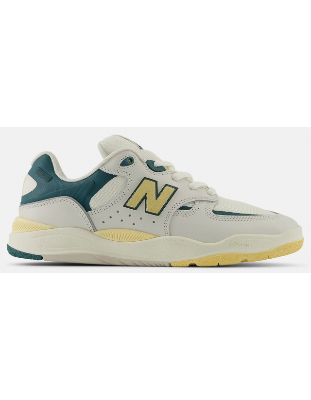 New Balance Numeric Tiago Lemos 1010 - White / Green - Chaussures De Skate  - Cover Photo 1