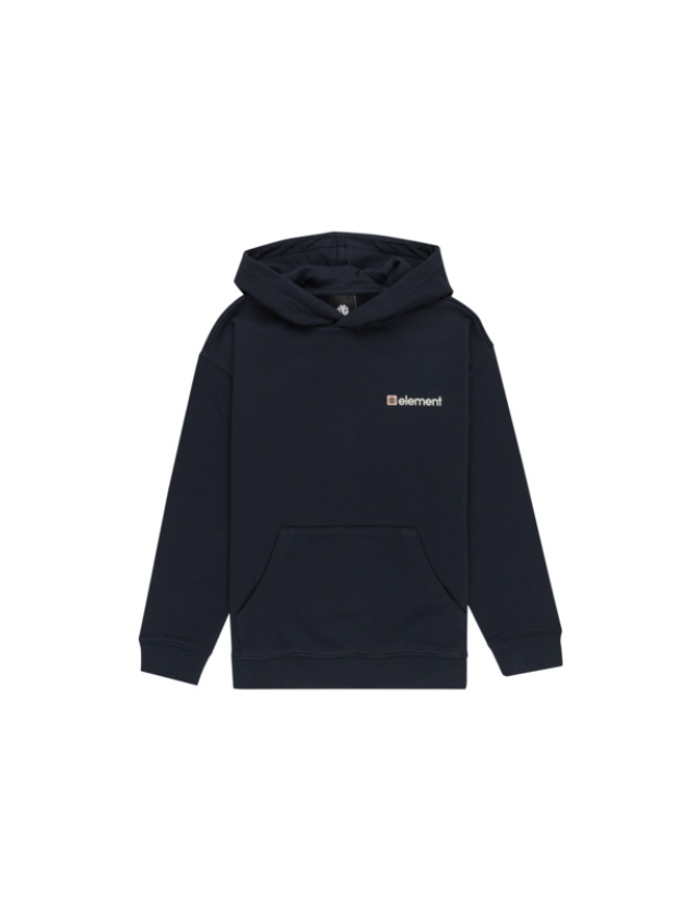 Element Joint Cube Hood Youth - Eclipse Navy - Sweat Enfant  - Cover Photo 2