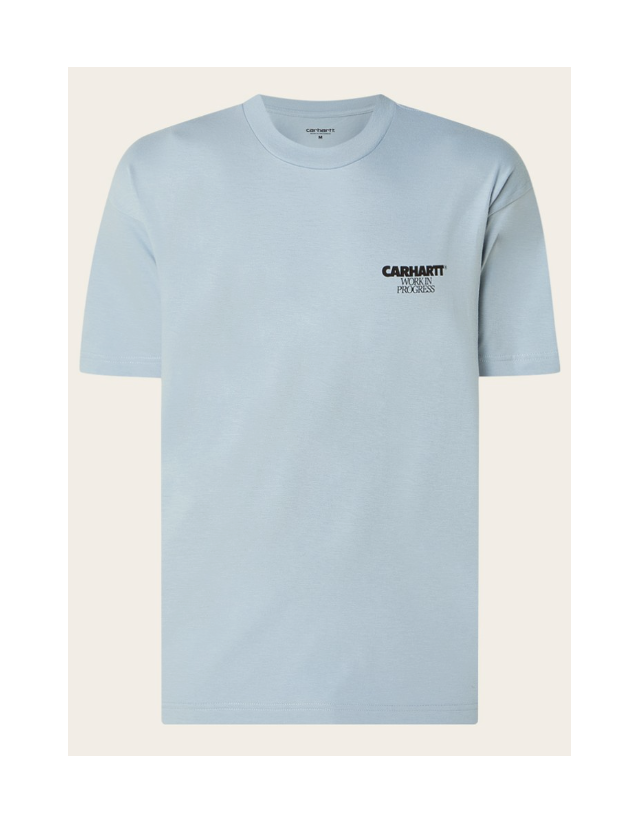 Carhartt Wip Duck T-Shirt - Charm Blue - T-Shirt Voor Heren  - Cover Photo 1