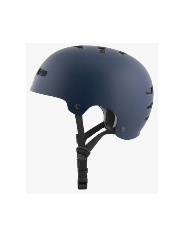 Tsg Evolution Solid Colors - Satin Blue - Safety Helmet  - Cover Photo 1