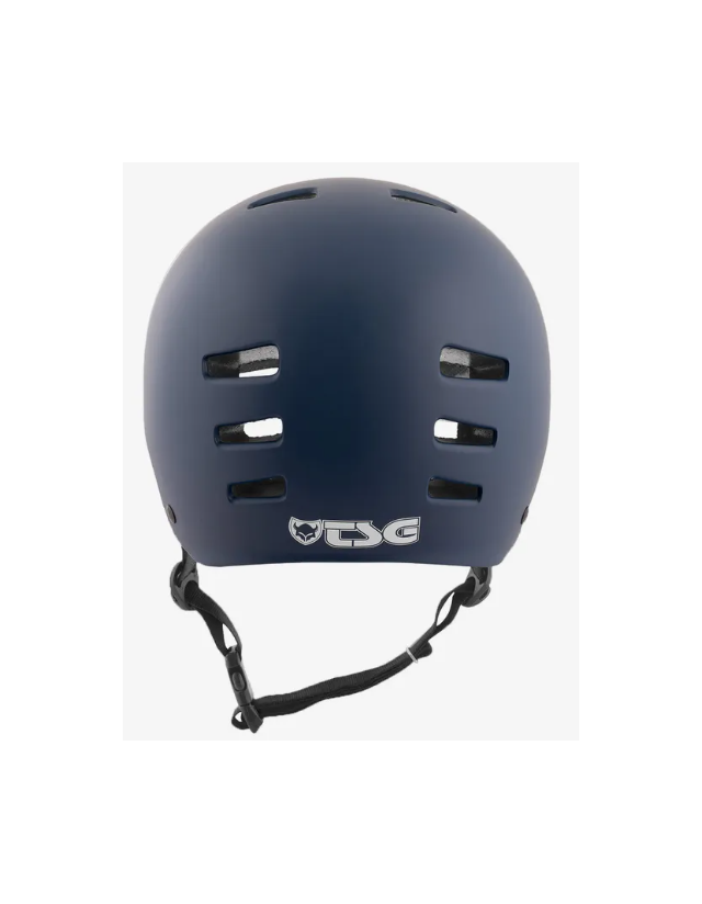 Tsg Evolution Solid Colors - Satin Blue - Safety Helmet  - Cover Photo 3