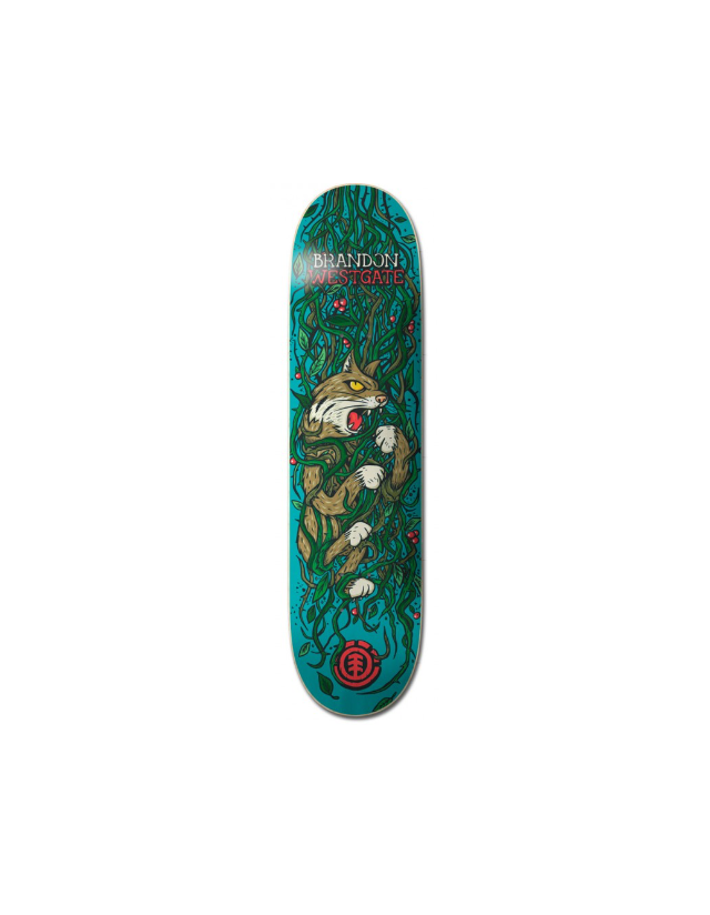 Element Brandon Westgate 8.0 - Skateboard Deck  - Cover Photo 1