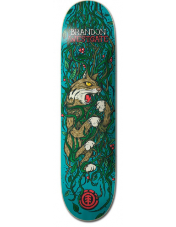 Element Brandon Westgate 8.0 - Deck Skateboard - Miniature Photo 1