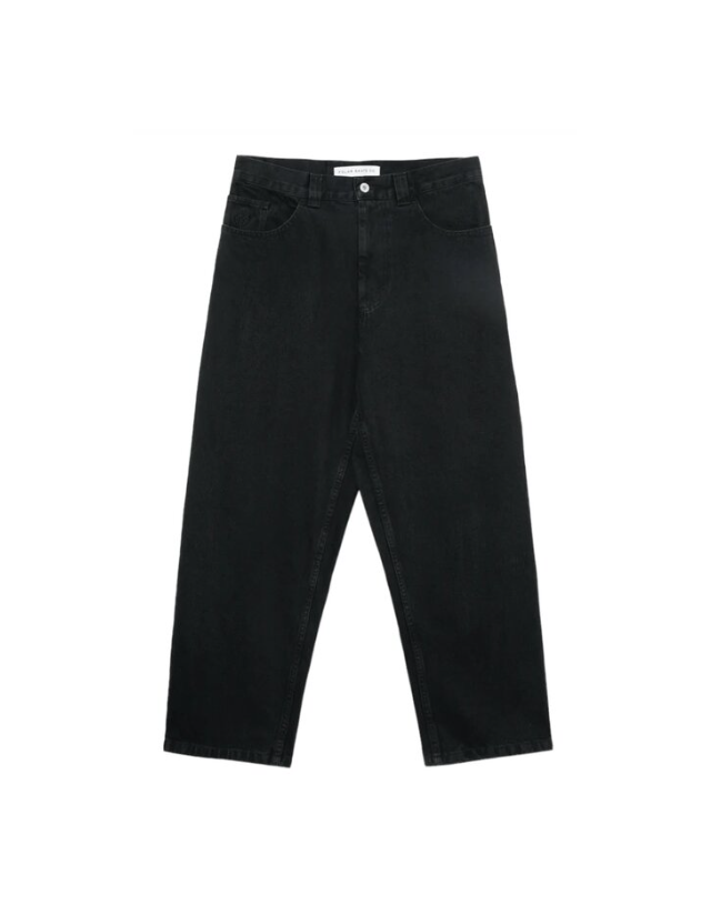 Polar Skate Co Big Boy Pants - Pitch Black - Men's Pants  - Cover Photo 2