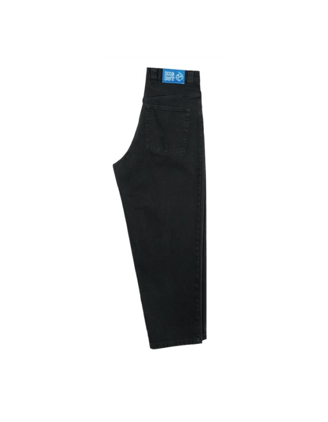 Polar Skate Co Big Boy Pants - Pitch Black - Men's Pants  - Cover Photo 3