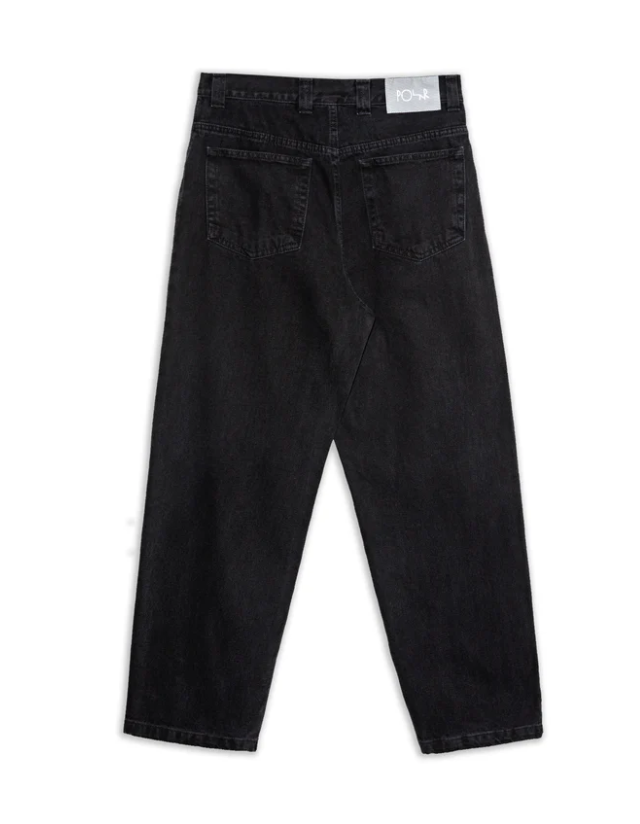 Polar Skate Co 93! Pants - Pitch Black - Men's Pants  - Cover Photo 2