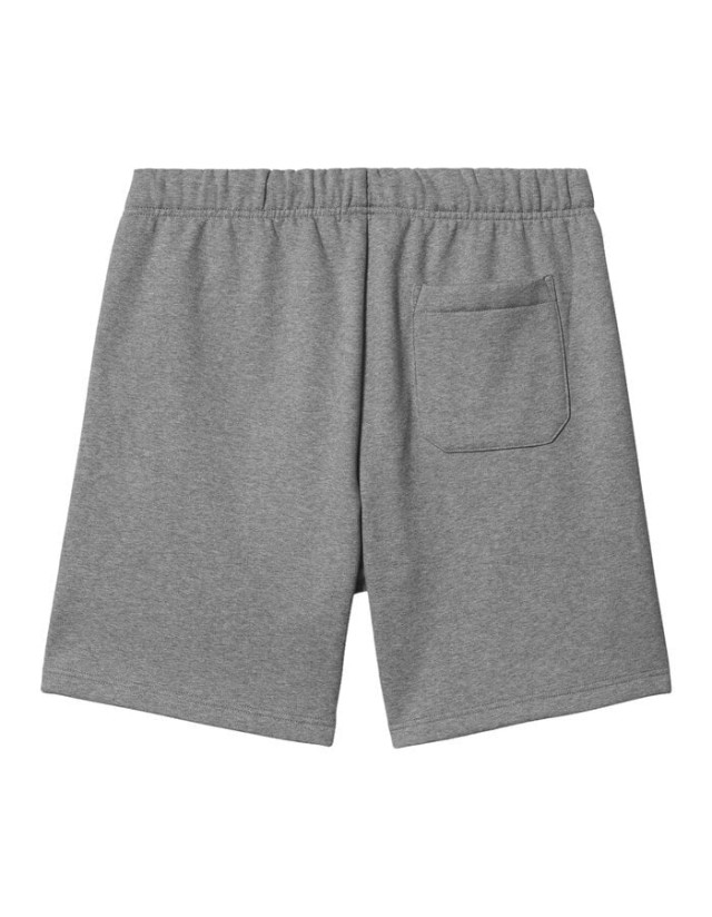 Carhartt Wip Chase Sweat Short - Dark Grey / Gold - Shorts  - Cover Photo 1