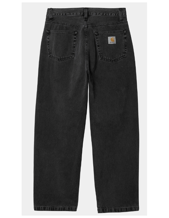 Carhartt Wip Landon Pant Black Heavy Stone Wash - Heren Broeken  - Cover Photo 1