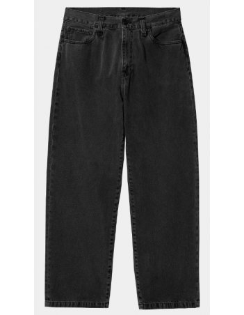 Carhartt WIP Landon Pant Black heavy stone wash - Men's Pants - Miniature Photo 2