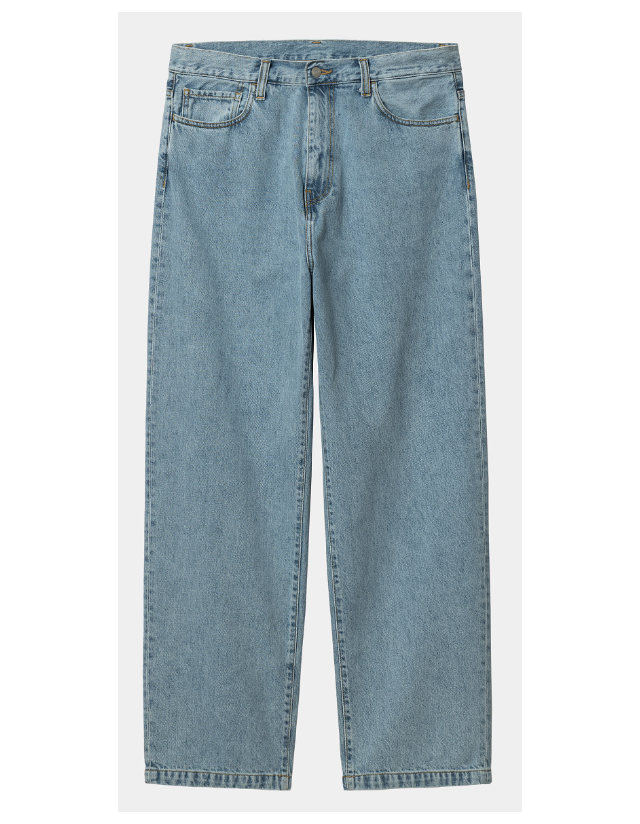 Carhartt Wip Landon Pant Blue Bleached - Pantalon Homme  - Cover Photo 1