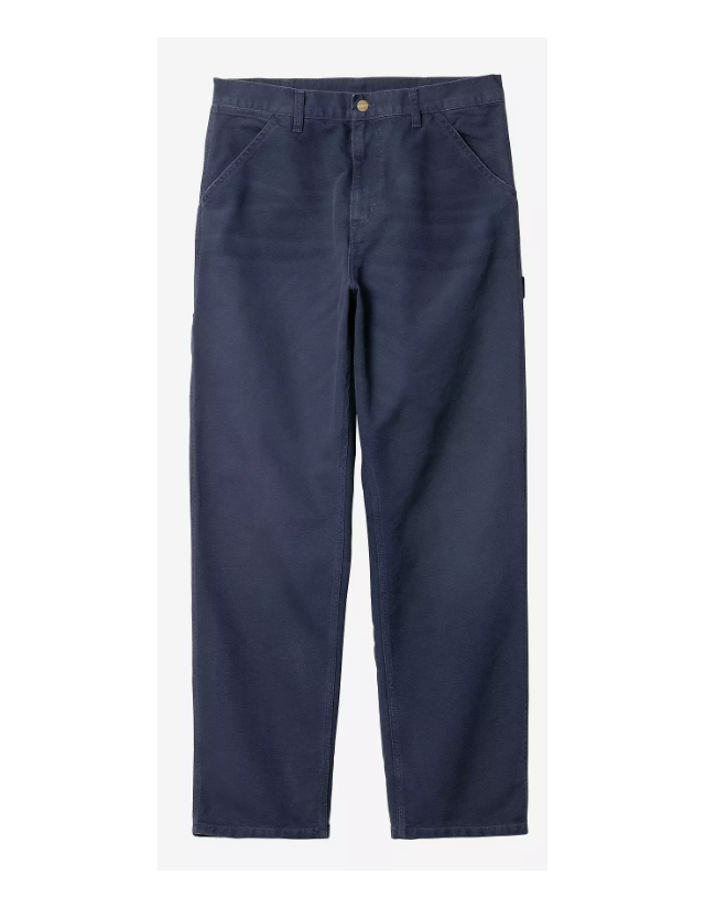 Carhartt Wip Single Knee Pant - Air Force Blue - Männerhosen  - Cover Photo 1