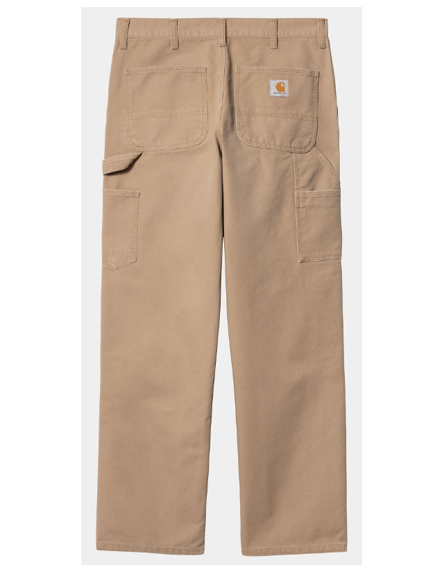 Carhartt Wip Single Knee Pant - Peanut - Men's Pants  - Cover Photo 1