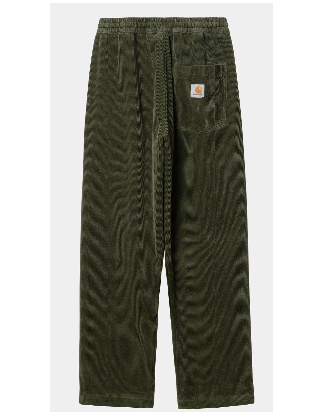 Carhartt Wip Floyde Pant Cord - Office Green - Men's Pants  - Cover Photo 1