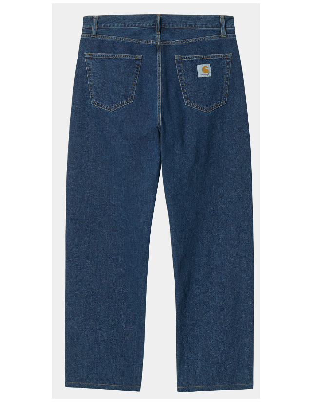 Carhartt Wip Landon Pant - Blue Stone Washed - Heren Broeken  - Cover Photo 1