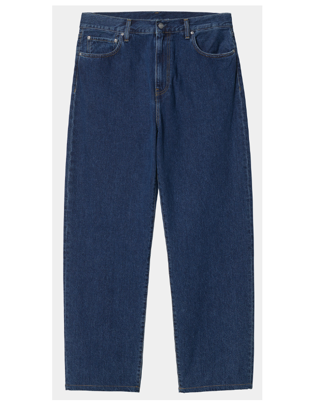 Carhartt Wip Landon Pant - Blue Stone Washed - Men's Pants  - Cover Photo 2